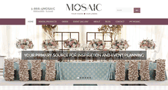 Desktop Screenshot of partymosaic.com